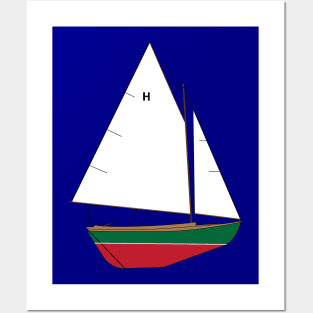 Herreshoff 12 1/2 Sailboat Posters and Art